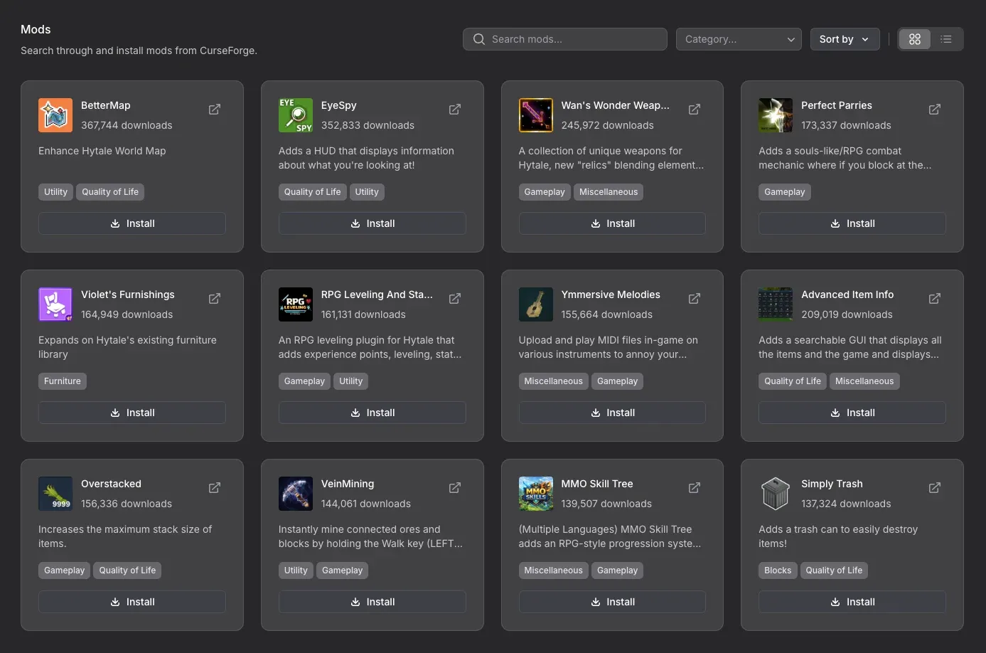 Hytale modded server hosting