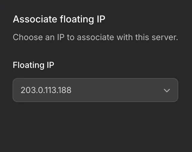 Floating IPs for a CheeseHosting VPS