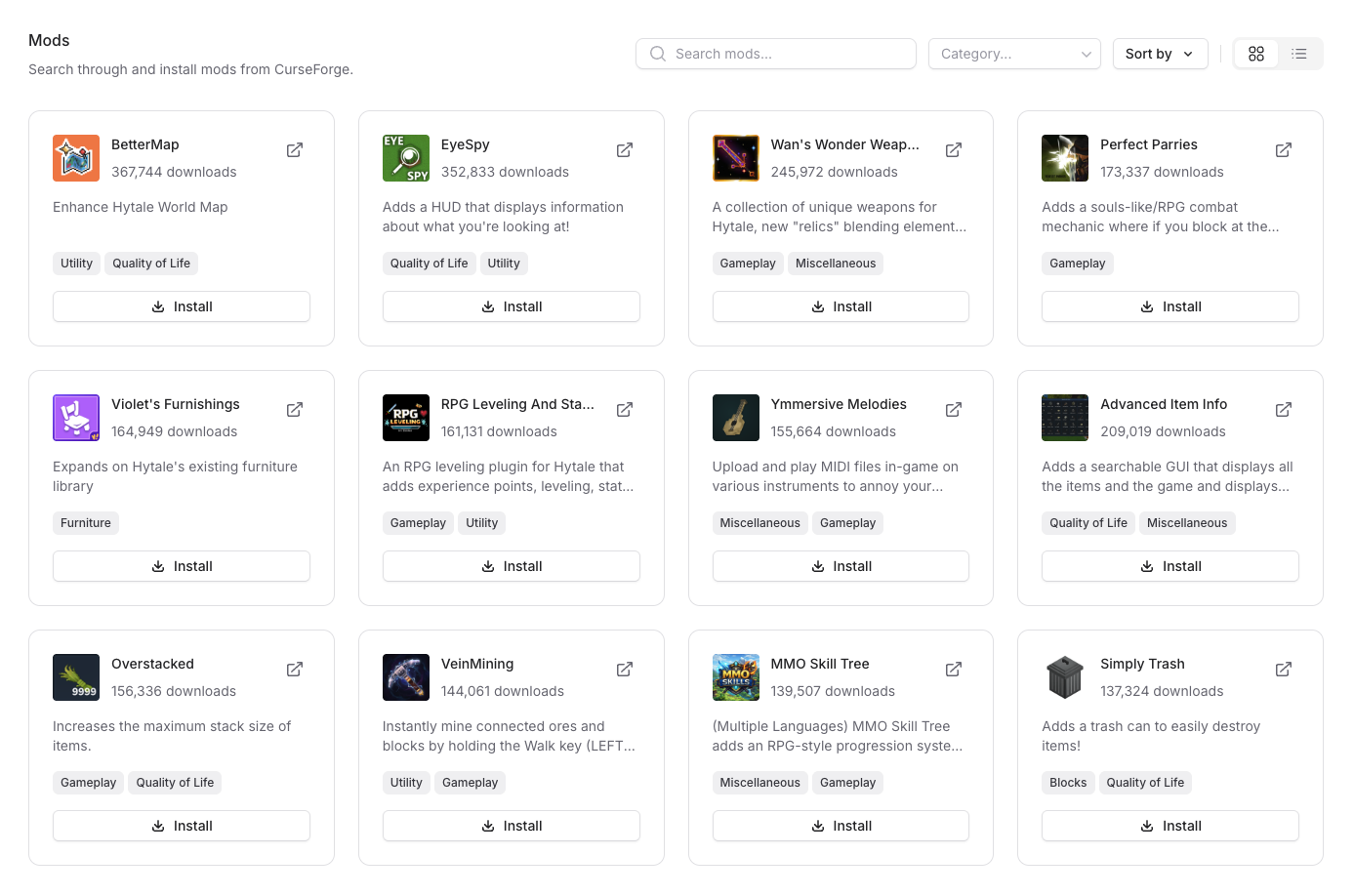 Hytale modded server hosting