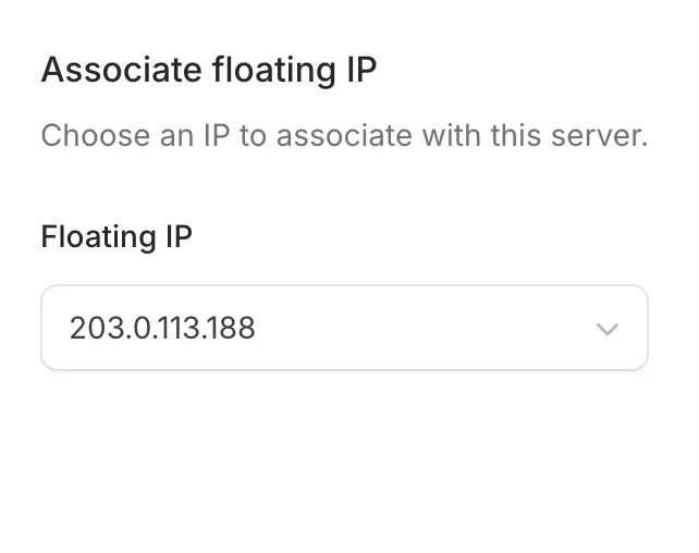 Floating IPs for a CheeseHosting VPS