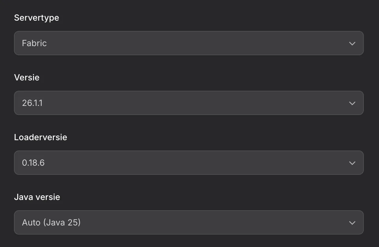 Minecraft versie installer