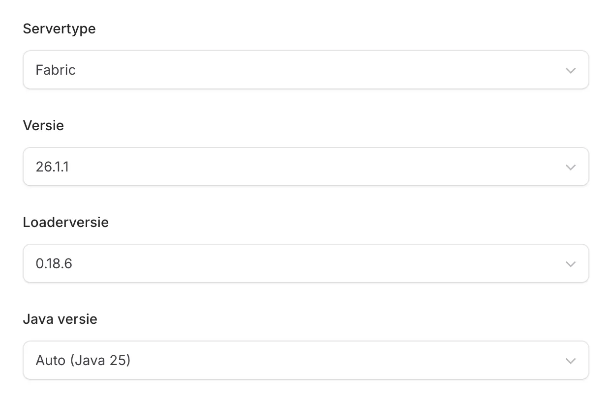 Minecraft versie installer