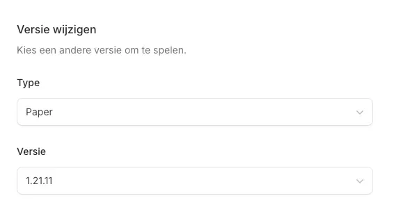 Ondersteuning voor alle Minecraft modpacks en versies